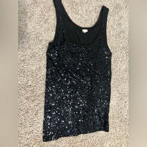 Sparkly tank top